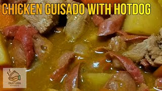 Chicken Guisado with Hot Dog  bisayan version [upl. by Rephotsirhc]