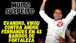 EVANDRO LEITÃO VIROU EM 43 BAIRRO DE FORTALEZA CONTRA ANDRÉ FERNANDES no 2TURNO [upl. by Anaehr]