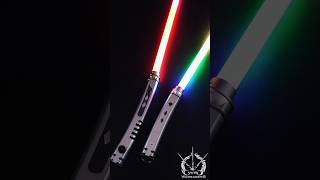 Второй комплект световых мечей Асоки  White Samurai Set warsabers starwars lightsaber ashoka [upl. by Sumetra]