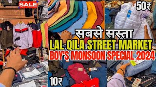 Cheapest Winter Clothes In Delhi 2024 Lal Kila Market🔥 Winter Collection In Delhi Day 7690 [upl. by Eehsar]