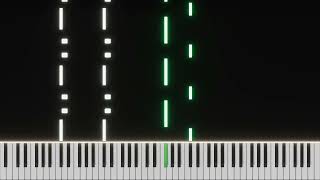 Modern Day MidWave B Theme Graze the Roof from PVZ2 on piano [upl. by Oliver]