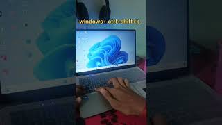 Black screen problem solved  your pc laptop  viral short [upl. by Htyderem]