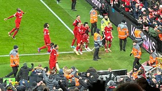 Anfield Goes Wild For Trent’s Late Winner [upl. by Castorina]