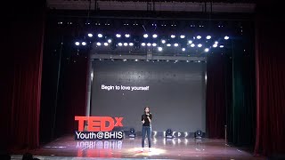 Selfconsistency A Way to Be Brave  Hanqi Vicky Wang  TEDxYouthBHIS [upl. by Ole146]