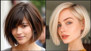 Best TOp 40 Medium lengthlayered Haircuts Bob Pixie Haircut for womens [upl. by Prentiss163]