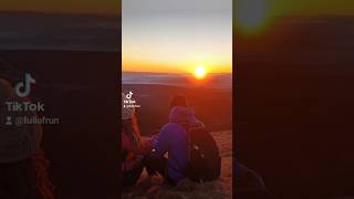 Śnieżka Wschód Słońca travel trip mountains marathoner 2024 nature nature couple shortvideo [upl. by Diehl82]