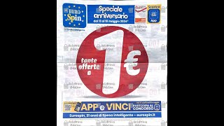 Volantino Eurospin dal 13 al 19 maggio 2024 in anteprima [upl. by Adehsar]