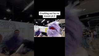 he CRASHED OUT on a PUPPET 💀 vidcon shorts [upl. by Pavel]