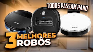 MELHORES Robôs Aspiradores QUE PASSAM PANO Robô Aspirador de Pó Melhor Robozinho Aspirador 2024 🤖 [upl. by Sieber]