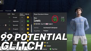 How to Glitch ANY Player to 99 Potential in EAFC 24 Career Mode [upl. by Kylie]