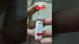 InjTranexamic acid 5ml500mg hospital paramedicos medicovlog surgicalot bscparamedicalcourses [upl. by Nallij380]