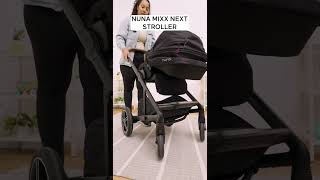 Easiest Stroller Fold For Back Pain nuna [upl. by Vtehsta]