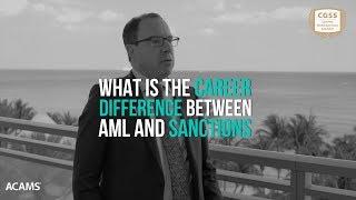 Difference between a certification in AML and SANCTIONS – ACAMS explains [upl. by Adahs]