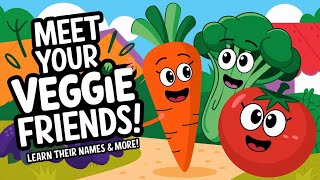 Vegetables Song  Song for Kids  Learn Vegetables Name [upl. by Jasmine]