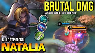 NATALIA BEST BUILD 2024  BUILD TOP GLOBAL NATALIA GAMEPLAY  MOBILE LEGENDS✓ [upl. by Alleoj759]