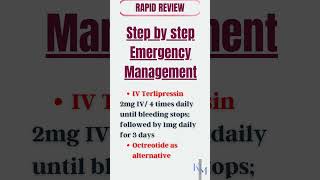 Acute Esophageal Variceal Bleeding  MANAGEMENT AND TREATMENT  Acute Varices Treatment [upl. by Drexler257]