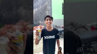 Baraf wala spray 😂🤣 shortvideo funny comedy viralvideo [upl. by Hamimej]