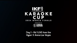 2024 IKF Karaoke Cup World Finals  Day 1 [upl. by Brass704]