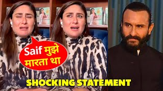 Kareena Kapoor came LIVE and gave SHOCKING statement after DIVORCE with Saif Ali Khan [upl. by Akemhs]