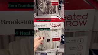 Brookstone Heated Throws at Costco [upl. by Eniarrol]