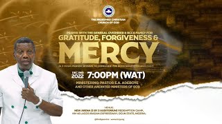 RCCG DECEMBER 2nd 2022  SPECIAL PRAYER WITH PASTOR EA ADEBOYE [upl. by Elttil]