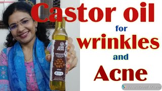 Castor Oil for Skin TighteningAnti Ageing Acne and Hair problems How To Use Castor Oil Correctly [upl. by Krutz200]