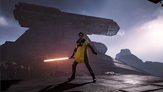 Star Wars Jedi FALLEN ORDER  Exploring the Venator Wreckage  1080p ✔ [upl. by Nasho347]