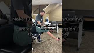 Strengthen your BACK to improve your throwing deceleration shorts [upl. by Nnylecyoj799]