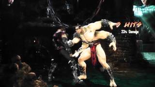 MK9 Goro XRay and 2 Fatalities [upl. by Anahs]