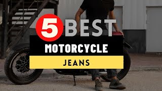 Best Motorcycle Jeans 2024 🔶 Top 5 Motorcycle Jeans Reviews [upl. by Eniawd739]