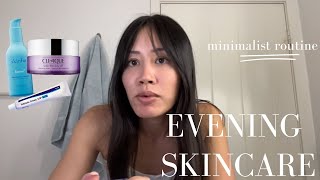 minimalist evening skincare routine  Single Scoops [upl. by Schwartz]