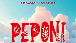 Rayvanny x DJ Davizo  PEPONI  Lyrics Video [upl. by Dahraf511]