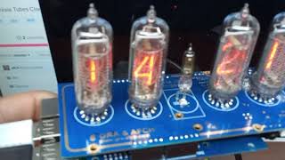 Raspberry Pi Nixie Clock Setup NCS314NCS312 GRA amp AFCH [upl. by Belita]