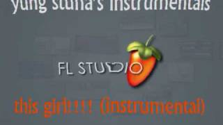 Cool Fast Hip Hop amp RampB Beat i made  FL Studio 8  This Girl instrumental [upl. by Asaph]