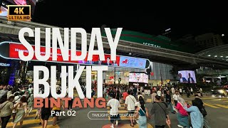 4k 60fps  Part 02  Pavilion bukit Bintang  Kuala Lumpur 2024  Street walk [upl. by Brenza]