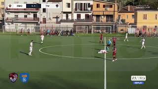 Real Monterotondo  Tivoli Calcio 1919 22 highlights [upl. by Egiarc]