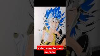 MANIGOLDO DE CÁNCER color armadura manigoldo cancer saintseiya lostcanvas dibujo anime arte [upl. by Ened941]