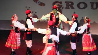 Koniczyna Polish Folk Dance Group quotKrakowiakquot [upl. by Eniamart]