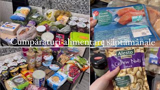 Cumpărături alimentare săptămânale 🥦 Cât te costă să mănânci sănătos 💰 Haul Kaufland  Lidl [upl. by Parsifal]