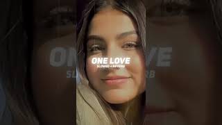 One love slowed reverb song shorts song [upl. by Dry]