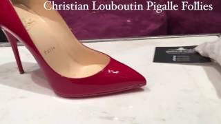 Christian Louboutin Pigalle Follies REVEAL [upl. by Domel934]