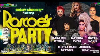 Mhiya Iman LePaige amp Jessica Wild  Roscoes RuPauls Drag Race Season 16 Viewing Party [upl. by Iadahs]