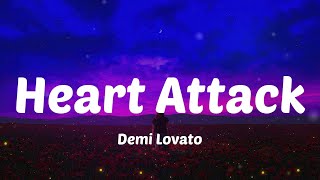 Demi Lovato  Heart Attack Lyric Video [upl. by Annaor664]