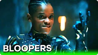 BLACK PANTHER WAKANDA FOREVER Bloopers amp Gag Reel 2022 [upl. by Ailehs]