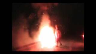 6 inch shell firework explodes on ground 4th of july [upl. by Fowle]