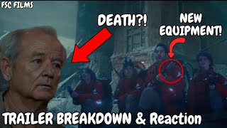 Venkmans Death amp New Equipment Explained GhostbustersFrozen Empire Trailer Breakdown amp Reaction [upl. by Ycnan]