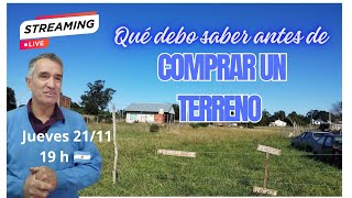 Que debes saber antes de COMPRAR UN TERRENO [upl. by Henriques118]