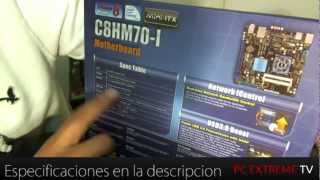 Unboxing de la Tarjeta Madre Asus C8HM70I En Español [upl. by Deena558]