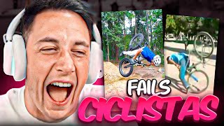 LOS CICLISTAS MAS PELOTUD0S DEL MUNDO  LOS MEJORES FAILS [upl. by Airres683]