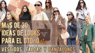 37 LOOKS para OTOÑO 2024  LOOKS con Vestidos Pantalones y Faldas 🍂👗 [upl. by Yeoj136]